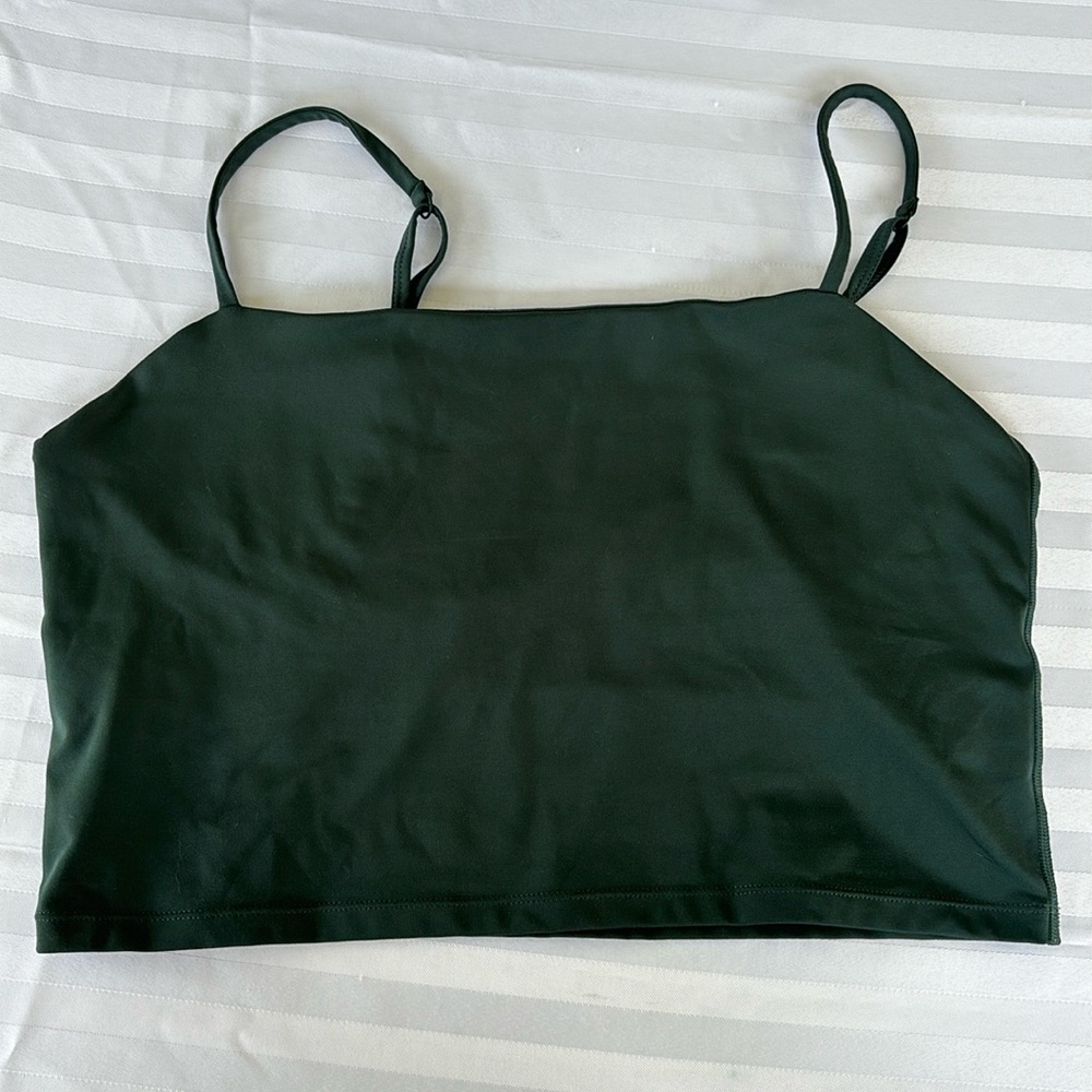 Girlfriend Collective Devon Compression Cami in Moss
